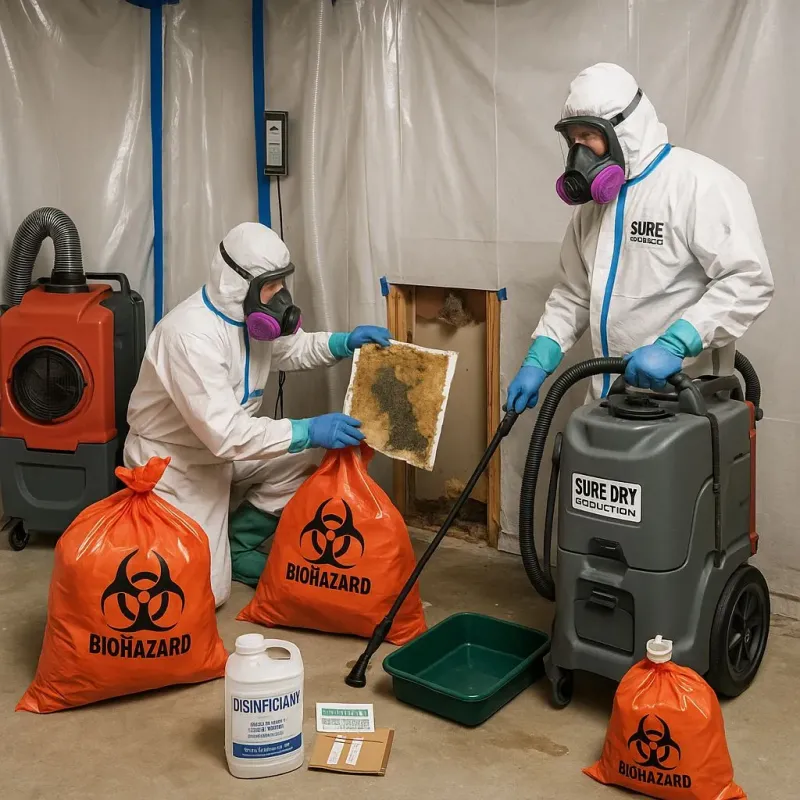 Contaminated Water Handling Protocols process in London, AR