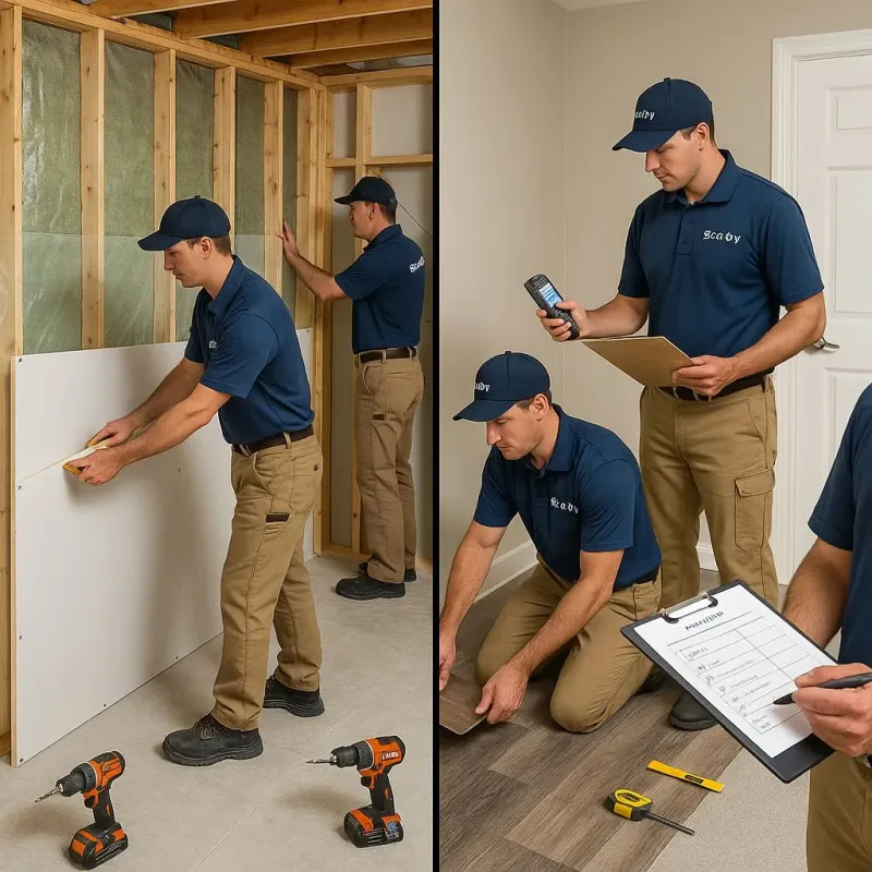 Repairs and Reconstruction process in London, AR